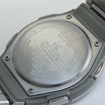 【1円】カシオ CASIO ウェーブセプター wave ceptor ウォッチ 腕時計 WVA-M650 マルチバンド6 タフソーラー SS グレー文字盤 動作品_画像4