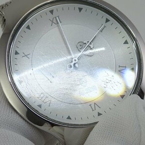 【1円】アレッシー ALESSI マルセル・ワンダース ボーイズ ウォッチ 腕時計 DRESSED AL27022 クォ－ツ SS シルバー文字盤 動作品の画像6