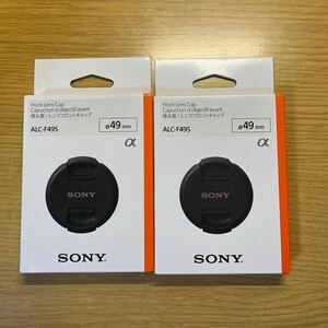 [ new goods 2 piece ] Sony (SONY) lens cap 49mm ALC-F49S