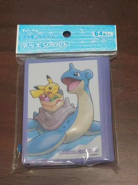 ポケモンカードゲーム デッキシールド スリーブ ラプラス＆ピカチュウ