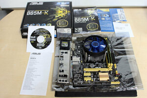 ASUS製 B85M-K MicroATXマザボ ソケット LGA1150 中古品 CPU-i5、メモリ8GB付
