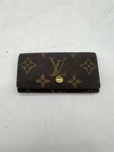 1円スタート ルイヴィトン LOUISVUITTON 小物 キーケース モノグラム ミュルティクレ4 4連キーケース 鍵入れ M62631