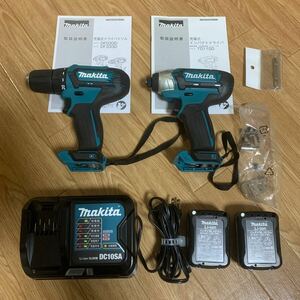 makita マキタ TD110 DF333D 10.8V インパクトドライバ ドリルドライバ DC10SA BL1015 CK1009 セット