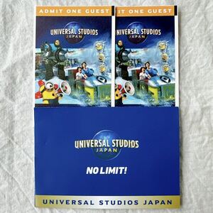 【送料無料】USJ ユニバーサルスタジオジャパン パートナーフリーパス ペア 2枚 大人 パスポート パークチケット【有効期限:2024.05.31】