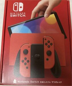 新品未開封 任天堂 ニンテンドースイッチ NINTENDO SWITCH 有機ELモデル マリオレッド 本体　2