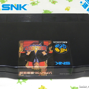 [中古・純正ROMカセット・箱説あり] ☆ リアルバウト餓狼伝説 ☆ SNK ネオジオ ロムカートリッジ ☆ 送料無料の画像5