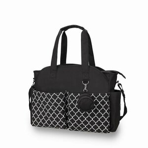  "мамина сумка" большая сумка плечо 3way рюкзак ручная сумка сумка нейлон водоотталкивающий легкий место хранения мама женский черный 