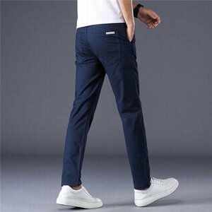 男性用 紳士 ゴルフウェア メンズ ストレッチ パンツ ゴルフパンツ ズボン ロング 伸縮性良い 通気性 Gサイズ29