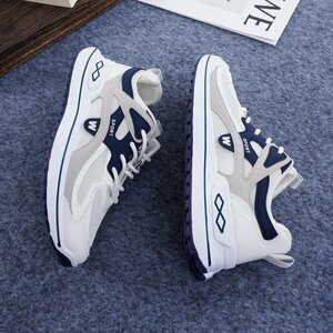  sneakers men's men's shoes men's sneakers running shoes sport shoes man shoes ventilation four season combined use ..... blue 26.5cm