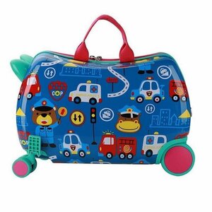 キャリーケース キャリーバッグ 旅行かばん スーツケース子供用 キャリーバッグ キャリーケース ベビーカー おもちゃ ブルー