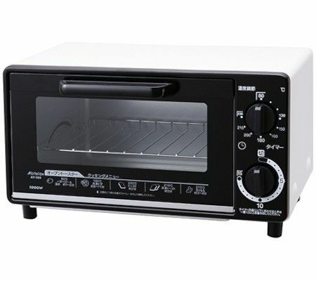 新品 Abitelax アビテラックス AT-100(W) オーブントースター