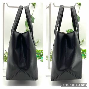 美品 ルイ ヴィトン ヴェルニ リード PM ショルダー ハンド バッグ マット ブラック ヌメ革 アクセソワール レキシントン LOUIS VUITTONの画像3