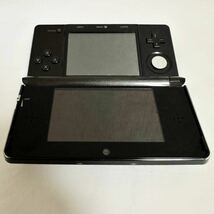【Nintendo】 ニンテンドー 3DS ◆動作確認済み 初期化済み 任天堂 ACアダプター ブラック ゲーム機 本体 【ジャンク品】_画像6