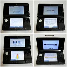 【Nintendo】 ニンテンドー 3DS ◆動作確認済み 初期化済み 任天堂 ACアダプター ブラック ゲーム機 本体 【ジャンク品】_画像8