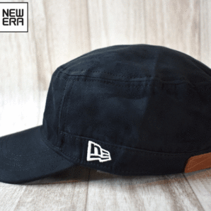 J67《未使用品》NEW ERA ニューエラ【フリーサイズ】スウェード調生地 帽子 ワークキャップの画像3