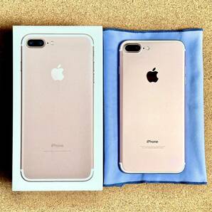 iPhone 7Plus SIMロック解除済 ローズゴールド の画像1