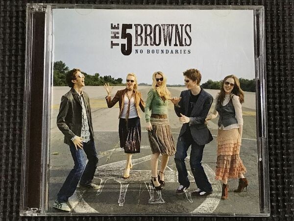 The 5 Browns　No Boundaries ザ・ファイヴ・プラウンズ　ラプソディインブルー~ノーバウンダリーズ　CD+DVD