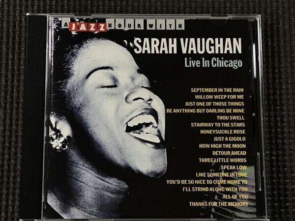 サラ・ヴォーン　ライブ・イン・シカゴ LINE IN CHICAGO Sarah Vaughan CD