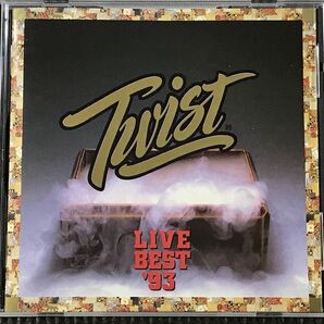 TWIST ツイスト LIVE BEST '93 ライヴ・ベスト CD 世良公則
