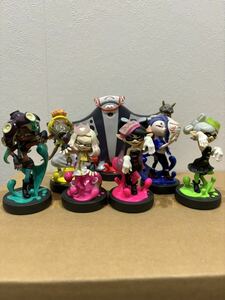 スプラトゥーン amiibo Nintendo Switch アミーボ イダ、ホタル、イイダ、ヒメ、ウツホ、フウカ、マンタロー