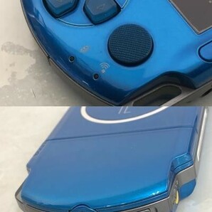 起動ok SONY PSP-3000 ヴィブラント・ブルー 箱付き 一部不具合あり/ジャンク品 / ソニー プレイステーション・ポータブル い901-4aの画像6
