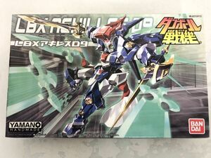  not yet constructed Bandai cardboard military history LBX Achilles D9 plastic model box * manual equipped / BANDAI.884a