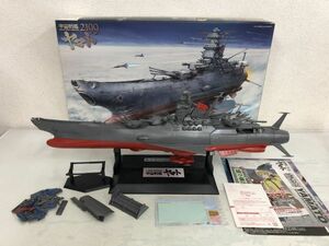 バンダイ 1/500 BBY-01 宇宙戦艦ヤマト (宇宙戦艦ヤマト2199) 組立済・ジャンク品 箱付 / BANDAI プラモデル 部品取り 改造 い907a