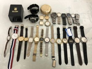 メンズ/レディース 腕時計 等 稼働品6点含む ジャンク まとめ売り / SEIKO セイコー CASIO カシオ G-SHOCK Dolce ELGIN い921a