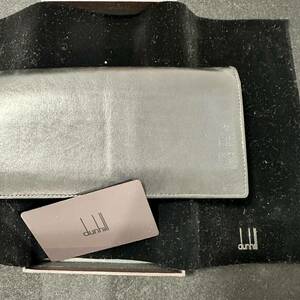 ★☆dunhill ダンヒル 二つ折り 長財布/中古#15728☆★