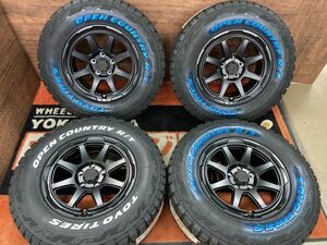 ◆夏用Set◆数量限定価格! wedsスタットベルク TOYOオープンカントリーRT 235/70-16 7J ET38 114.3-5H デリカD:5 D5 ハリアー CX-5 RAV4