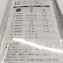 S197　SSPOWER　六角棒レンチ ショート HK-10SI 10本組　未開封 長期保管品_画像8