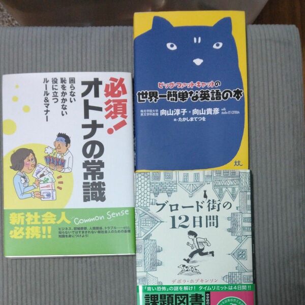 必須!オトナの常識、世界一簡単な英語の本、ブロード街の12日間