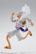 【1円】【未開封】S.H.フィギュアーツ ONE PIECE モンキー・D・ルフィ -ギア5- 約155mm PVC&ABS製 塗装済み可動フィギュア_画像2