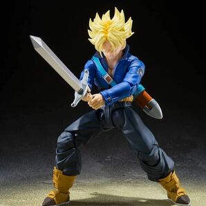 【1円】【未開封】S.H.フィギュアーツ ドラゴンボールZ スーパーサイヤ人トランクス-未来から来た少年- 約140mm 塗装済み可動フィギュアの画像5