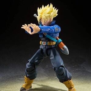 【1円】【未開封】S.H.フィギュアーツ ドラゴンボールZ スーパーサイヤ人トランクス-未来から来た少年- 約140mm 塗装済み可動フィギュアの画像4