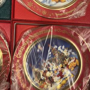東京ディズニーランド クリスマス記念プレート アニバーサリープレート 2000年〜2009年 10枚セット 未使用品 飾り皿 の画像9