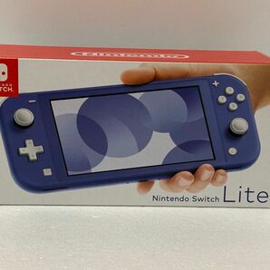 未使用　Nintendo Switch Lite 本体 ブルー 店舗印あり 任天堂 ニンテンドースイッチライト