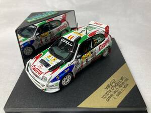 当時物★未使用！VITESSE・1/43・TOYOTA COROLLA・1998 SAFARI WRC SAFARI・トヨタ カローラ サファリ・C.SAINZ/L.MOYA・No.5・ビテセ