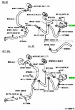 トヨタ スープラ GA70 ヒータ ウォータバルブASSY VALVE ASSY HEATER WATER Genuine GA70 MA70 純正 JDM OEM 未使用 メーカー純正品_画像2