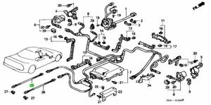 ホンダ NSX ABA-NA2 サブハーネス L 左 SRS SUB HARNESS L SRS Genuine HONDA 純正 JDM OEM メーカー純正品