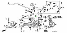 ホンダ シビック FD2 ジョイントCOMP 左 フロントロアーボール JOINT COMP L FR LOWER BALL HONDA JDM OEM メーカー純正品_画像2