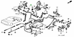 ホンダ ABA-NA2 NSX メインワイヤー ハーネス SRS HARNESS SRS MAIN WIRE Genuine HONDA 純正 JDM OEM メーカー純正品