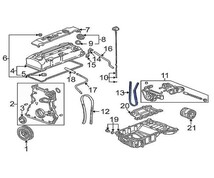 ホンダ インテグラ シビック DC5 エンジンタイミングチェーン ×1 CHAIN (64L) K20A HONDA 純正 JDM OEM メーカー純正品_画像2