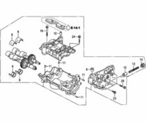 ホンダ シビック ポンプオイル Oil Pump HONDA メーカー純正品 JDM OEM_画像2