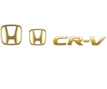 ホンダ CR-V ゴールドエンブレムユーロホーン Gold Emblem Modulo HONDA JDM OEM メーカー純正品_画像1