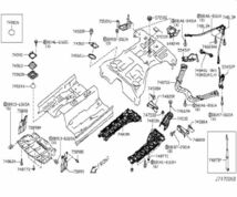 ニッサン スカイラインクーペ フェアレディZ CV36 ステイ アツセンブリー 右 リア サスペンシヨン メンバー STAY REAR SUSPENSION MEMBER _画像2