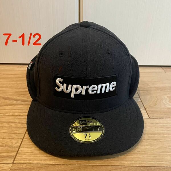 Supreme Ear Flap Polartec Ear Flap Box Log New Era