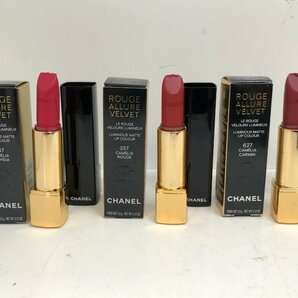 CHANEL シャネル 化粧品 まとめ売り フェイスパウダー アイシャドウ オイルコントロールティッシュ 口紅 リップ など 240401SK060351の画像6