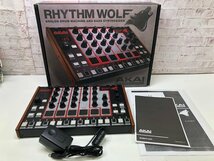 現状品 AKAI アカイ リズムマシン RHYTHM WOLF 240418SK440058_画像1