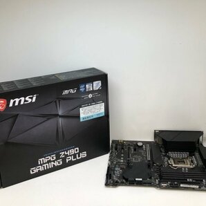 【ジャンク品】MSI intel motherboard MPG Z490 GAMING plus ASUS マザーボード グラフィックボード 240417SK320673の画像1